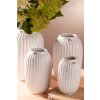 13042 24W VROUBEK Vysoká vroubkovaná váza 24 cm od Paramit