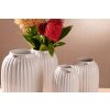 13042 VROUBEK Vysoké vroubkované vázy ve čtyřech velikostech