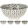 A483 CA 00 BLACKLINE Miska 570 ml bílá s černými puntíky od by inspire