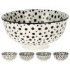 Misky 260 ml v nadčasovém dekoru bílé a černé barvě od by inspire bližší pohled