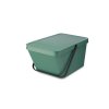 277740 Stohovatelný odpadkový koš Sort & Go 20 l zelená od Brabantia (11)