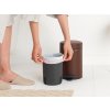 208582 NEWICON Pedálový odpadkový koš 3 l minerální hnědá od Brabantia (12)