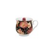 H386 SPRING ROSES BLACK Hrnek na čaj 500 ml od DUO samostatně