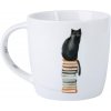 DX1215 MARC MARTIN FELINE FRIENDS Well Read Cat Hrnek 400 ml od Maxwell and Williams (3)