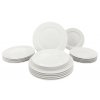 7304 18 00 SOUND klasická sada bílého porcelánového nádobí 18 ks od by inspire