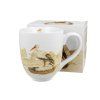 ČÁP BÍLÝ Velký porcelánový hrnek XXL - 1 l