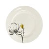7308 0B 28 FINE TWIG Kulatý talíř na dezerty průměr 19 cm od by inspire se žlutou magnolií