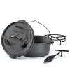 0306501024 dutch oven litinový kotlík 3,5 l holandská trouba 3,5 l robustní litina kvalita Kuchenprofi (2)