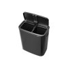 233609 BO TOUCH BIN Dotykový odpadkový koš 2x30 l šedá ideální pro tříděný odpad krásný velký koš (6)