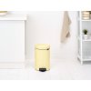 NewIcon Pedal Bin, 12L Mellow Yellow 8710755233807 Brabantia 233807 Nadčasový a ikonický koš NEWICON 12 L žlutý (9)