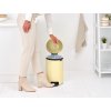 NewIcon Pedal Bin, 12L Mellow Yellow 8710755233807 Brabantia 233807 Nadčasový a ikonický koš NEWICON 12 L žlutý (10)