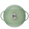 0401000324 PROVENCE Litinový hrnec kulatý nefritově zelená 24 cm od Kuchenprofi (5)