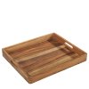 059212 Servírovací velký dřevěný podnos 52x43x6 cm akátové dřevo ZASSENHAUS (3)