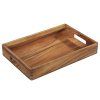 Servírovací podnos 42x28x6 cm akátové dřevo