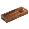 Servírovací podnos 32x12x4,5 cm akátové dřevo