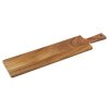 055207 Servírovací a krájecí prkénko na bagetu 60x13x1,5 cm akátové dřevo (5)