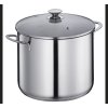 2370802826 COOK CAPRI Hrnec se skleněnou poklicí 10l26 cm nerez Kuchenprofi (2)