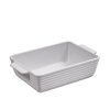 0750128217c BURGUND Zapékací miska 20,5x13x5 cm bílá (2)
