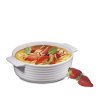 0750148216 BURGUND Zapékací mísa kulatá Ø 16×5 cm cm bílá Kuchenprofi (4)