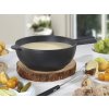 2892105020 SAAS FEE Caquelon Hrnec na fondue Ø 20 cm 2 l litina černý od Spring