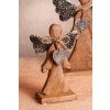 33059 25 Dřevěný anděl ILARIA 25 cm od Paramit