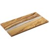 058642 Servírovací prkénko 45x22x1,5 cm olivové dřevoprůhledná pryskyřice Zassenhaus (3)