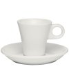 215342 Bílý šálek s podšálkem 40 ml Napoli od Cilio (3)