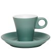 215458 NAPOLI presso šálek s podšálkem 40 ml mátově zelený CILIO (2)