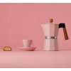 215472 NAPOLI presso šálek s podšálkem 40 ml růžový Cilio (4)