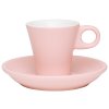 NAPOLI presso šálek s podšálkem 40 ml růžový