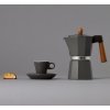 215519 NAPOLI presso šálek s podšálkem 40 ml šedý Cilio (4)