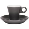 215519 NAPOLI presso šálek s podšálkem 40 ml šedý Cilio (1)