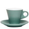 215465 NAPOLI capuccino šálek s podšálkem 125 ml mátově zelený Cilio (2)