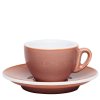 215366 ROMA silnostěnný růžový šálek s podšálkem 50 ml Cilio (2)