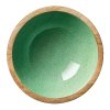 080407 BRUSH GREEN Mísa na potraviny Ø 20 cm8 cm mangové dřevo Zassenhaus (3)