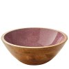 080568 MINERAL ROSE Mísa na potraviny Ø 30 cm11,5 cm mangové dřevo Zassenhaus (2)