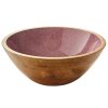 080568 MINERAL ROSE Mísa na potraviny Ø 30 cm11,5 cm mangové dřevo Zassenhaus (1)