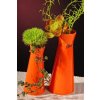 Kapucin váza porcelán oranžová 12,5 cm  - Paramit - 520-13O
