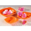 Cog miska plytká oranžová 10 cm - Paramit - 15-10O
