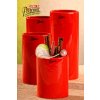 Dita váza červená 12 cm  - Paramit - 11083-12R