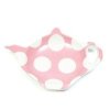 Porcelánový odkladač na čajový sáček růžový - Polkadot PD2051 - Maxwell&Williams