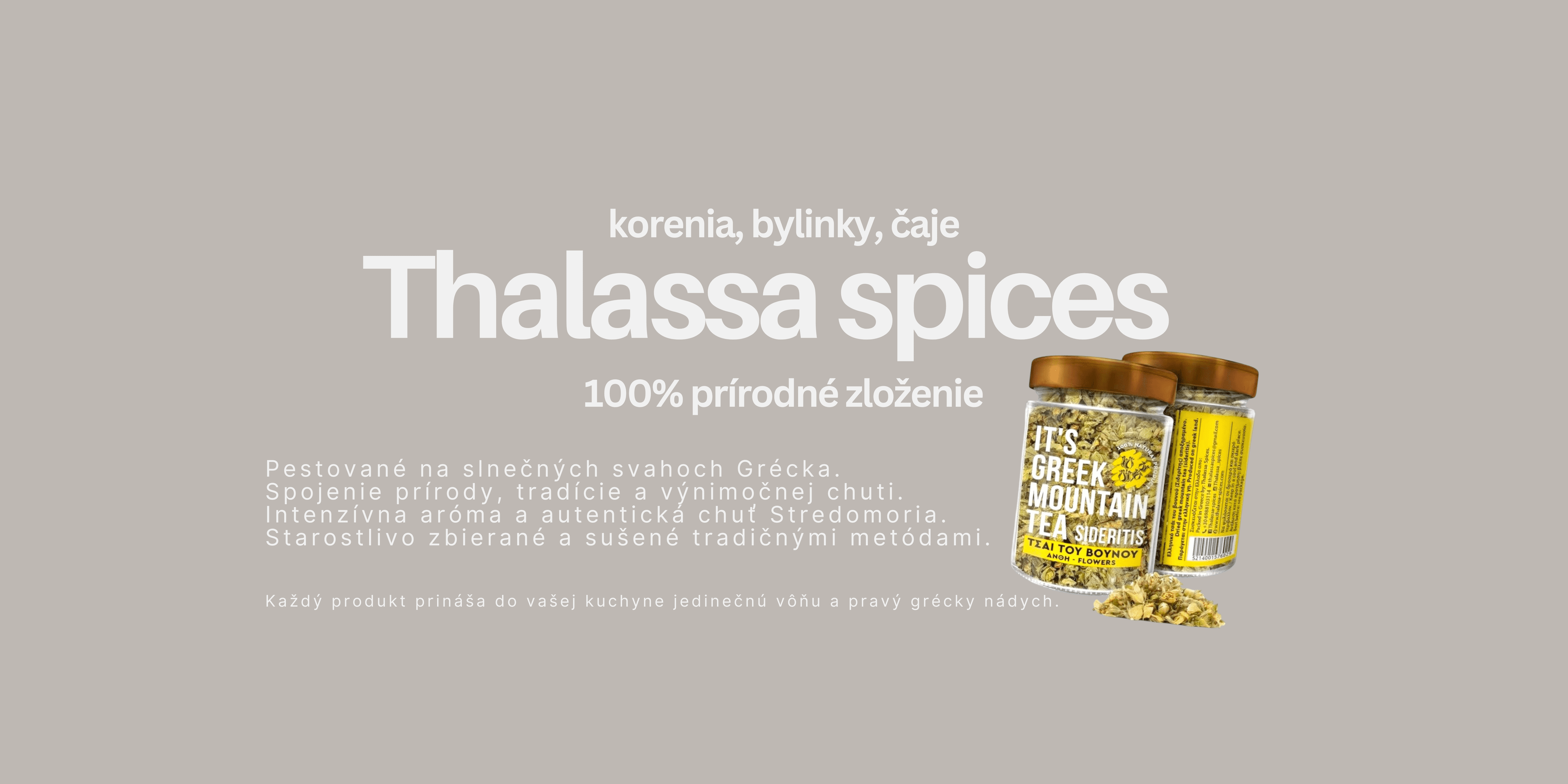 Thalassa spices - korenie