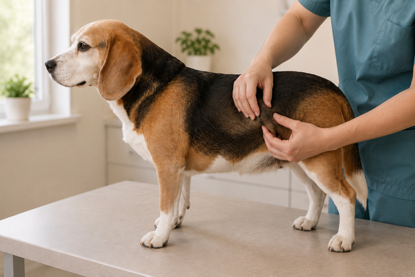 Tuková bulka u psa: Jak poznat lipom a kdy k veterináři