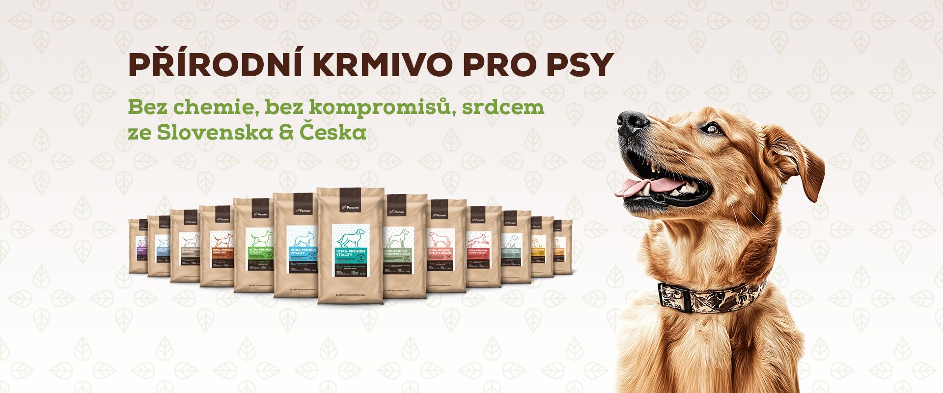 Panakei.cz - Přírodní granule pro psy vyrobené na Slovensku & Česku.