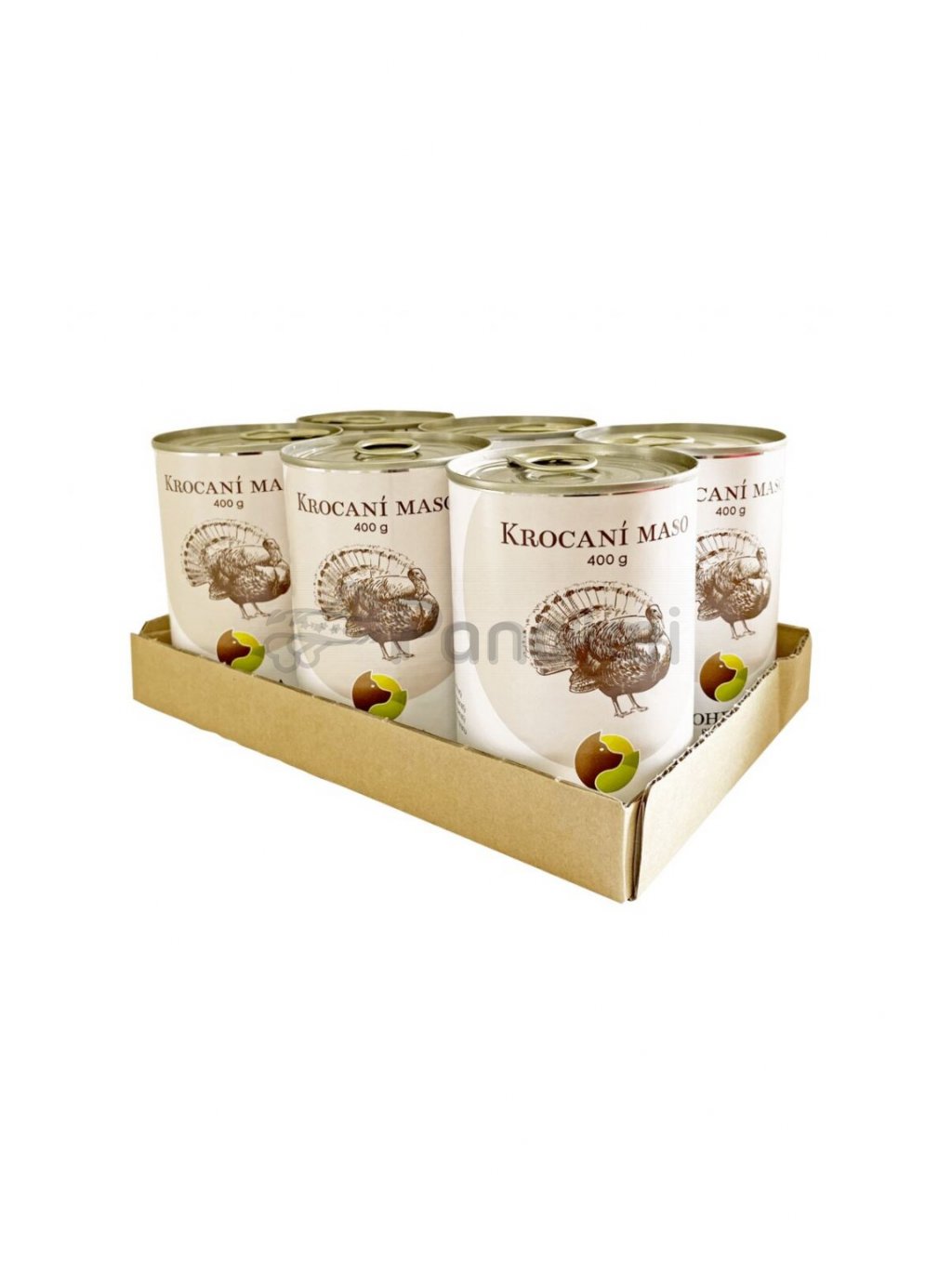 konzervy pro psy krocan