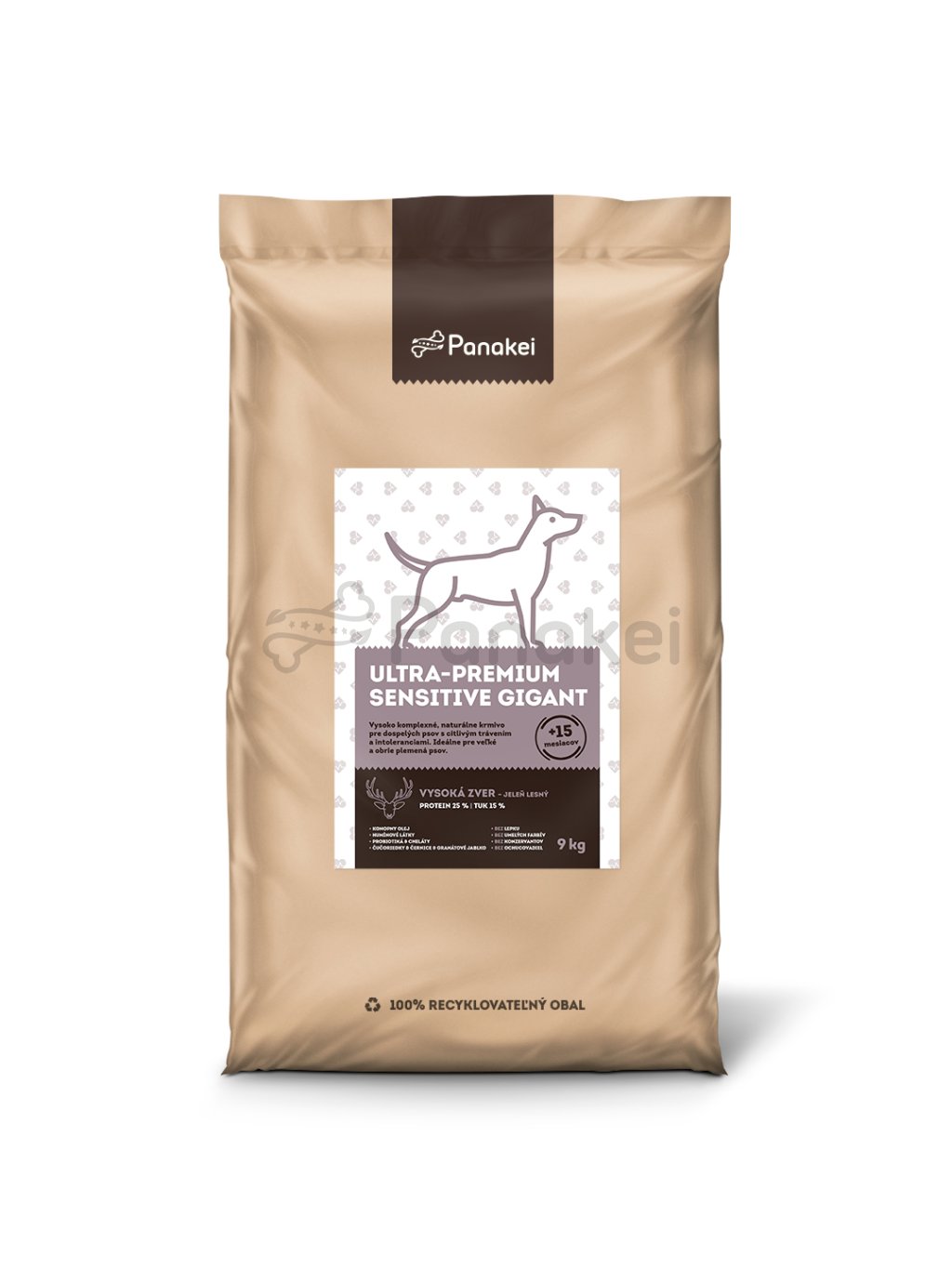 granule pro psa jelen lesni panakei