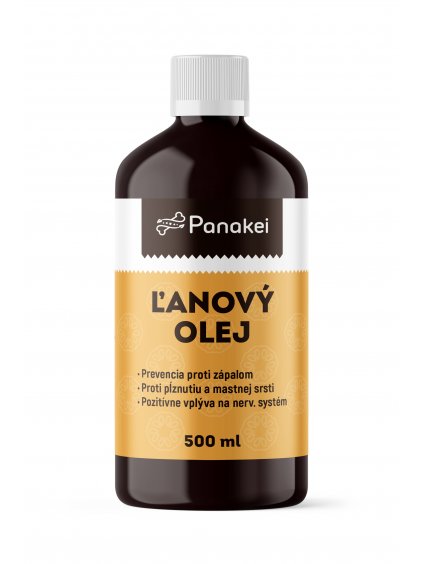 Lneny olej pro psy panakei