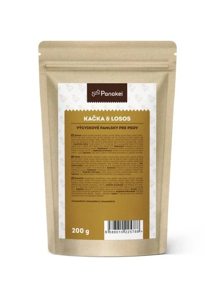 Pamlsky Kacka Losos packshot 200g