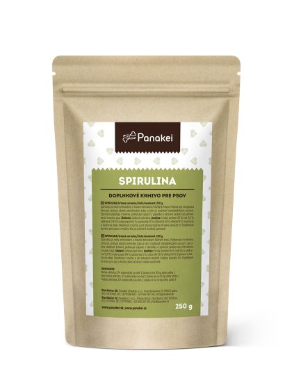spirulina pro psy imunita detox pro psy panakei