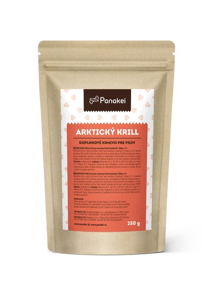 arktický krill pro psy